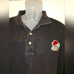 Men's Georgia Bulldogs Puma Polo XL with Embroidered Dawg Logo